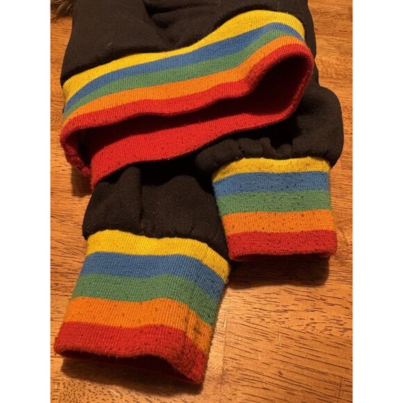 COOJI Vintage Y2K 90s Fur Lined Hoodie Sweatshirt Jacket Small - Picture 10 of 10